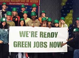 green jobs now labor day statment 2014