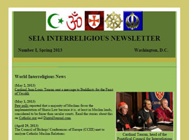Ecumenical and Interreligious Affairs Quarterly eNewsletter