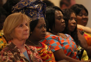 Participants look on during a session at the 2011 Catholic Social Ministry Gathering in Washington, D.C. CNS Photo/Bob Roller.