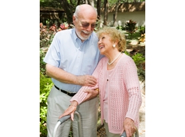 Older Couple Walking