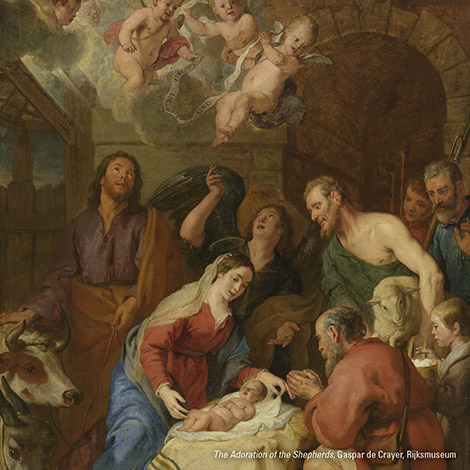 Christmas Calendar Nativity Scene