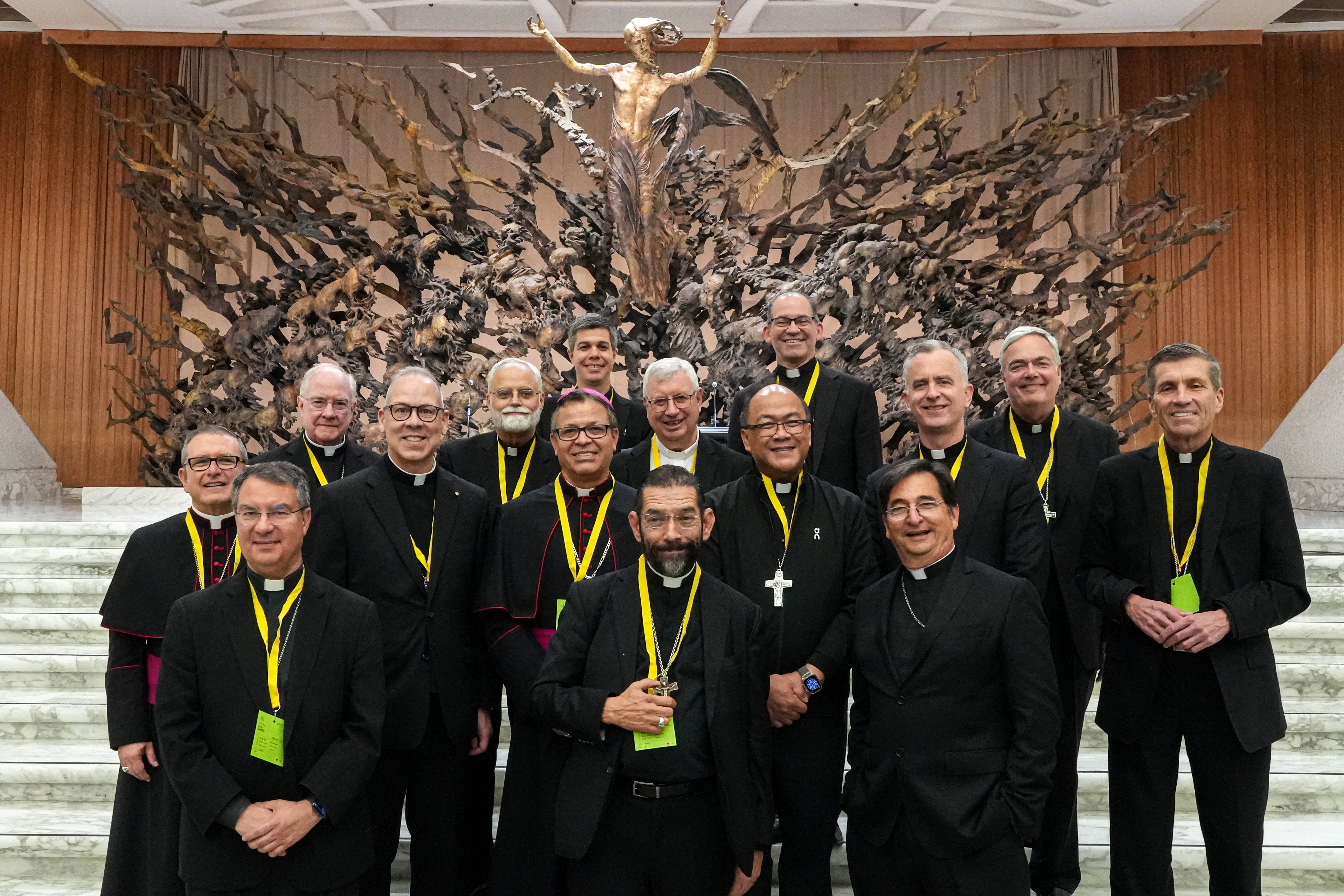 U.S. bishops attending the Jubilee of Synodal Teams