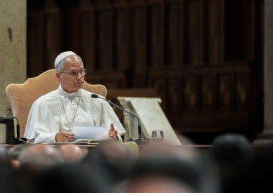 Priests, pastoral leaders have permission to do less, do it better, pope says