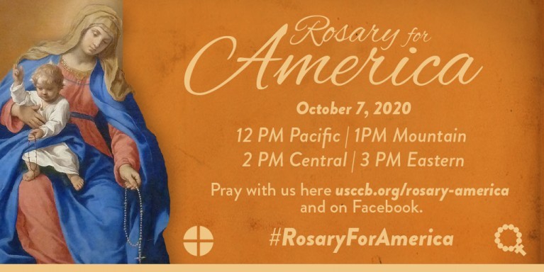 Rosary for America Graphic