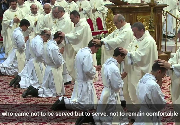 Pope Francis' advice to new priests