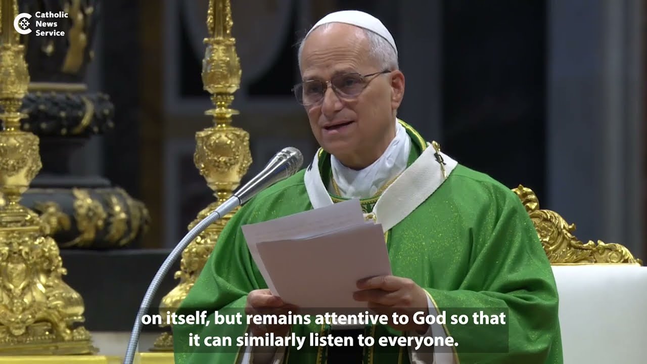 Pope Leo: Let’s become a more humble church!