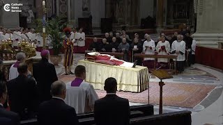 Pope Benedict's body moved to St. Peter's