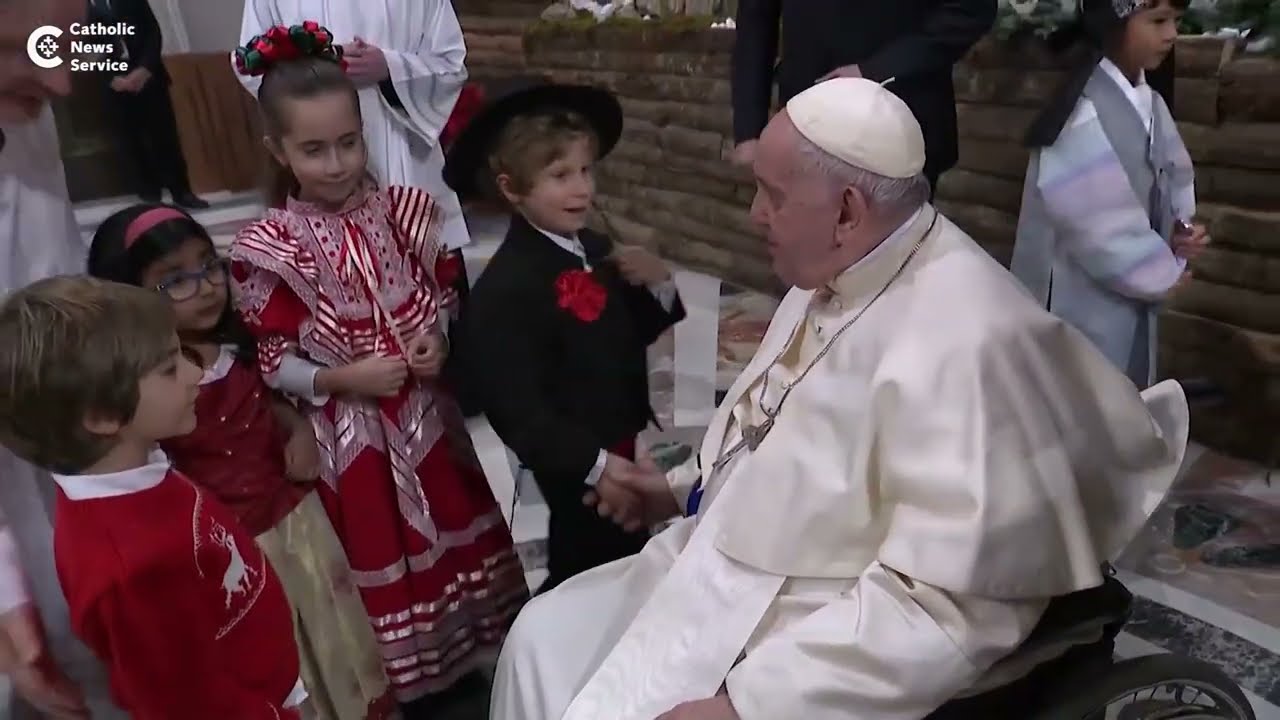 Pope: Do good this Christmas