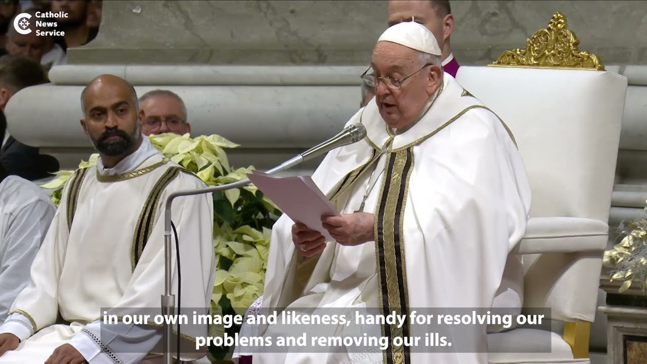 Pope: Celebrate the true meaning of Christmas
