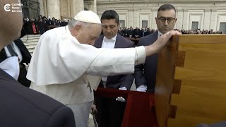 Pope Francis presides over Benedict XVI's funeral