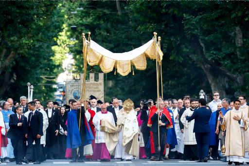 Rome Corpus Christi procession