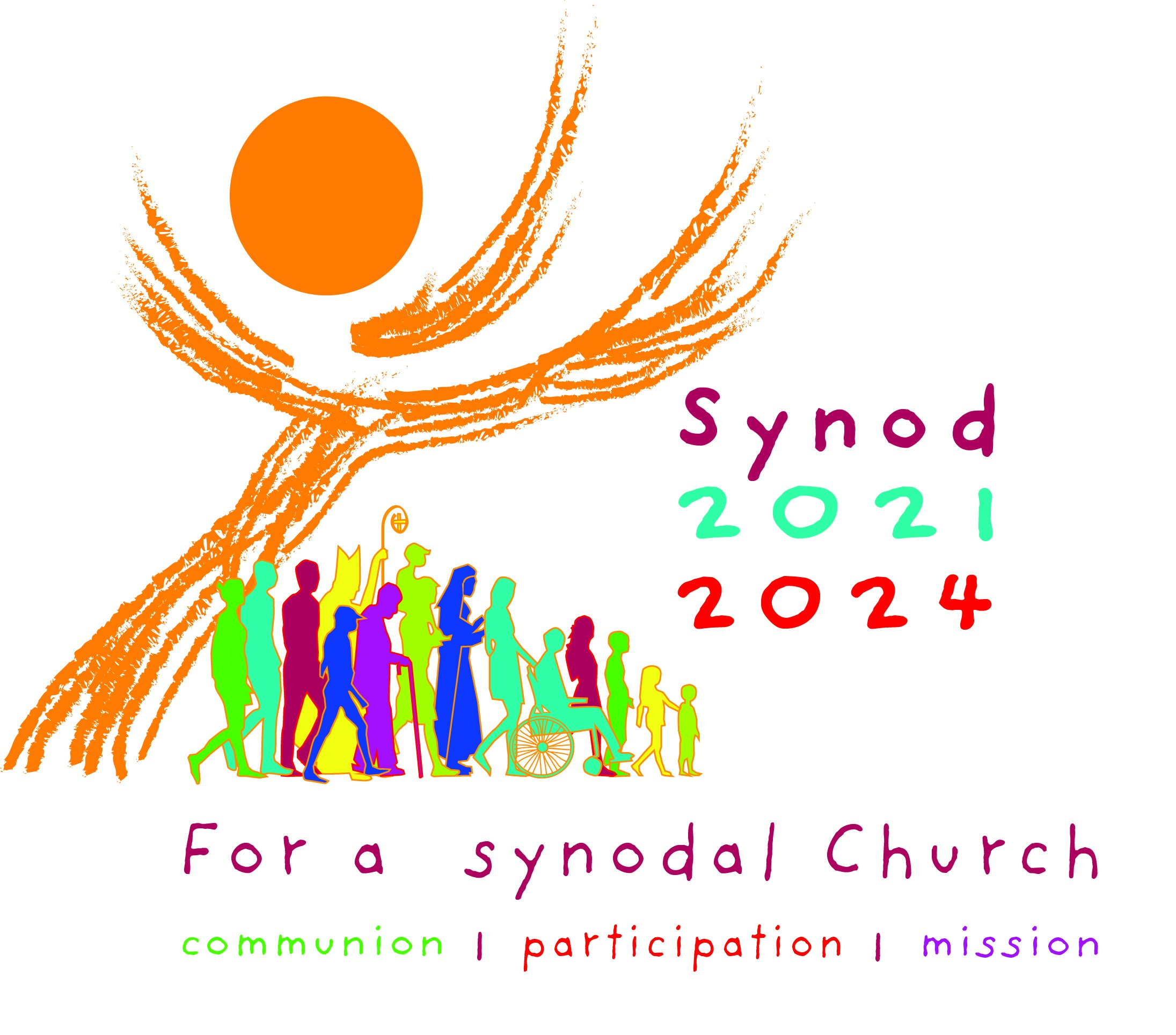 The official logo for the XVI Ordinary General Assembly of the Synod of Bishops.