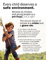 Bulletin Insert Every Child Deserves a Safe Environment