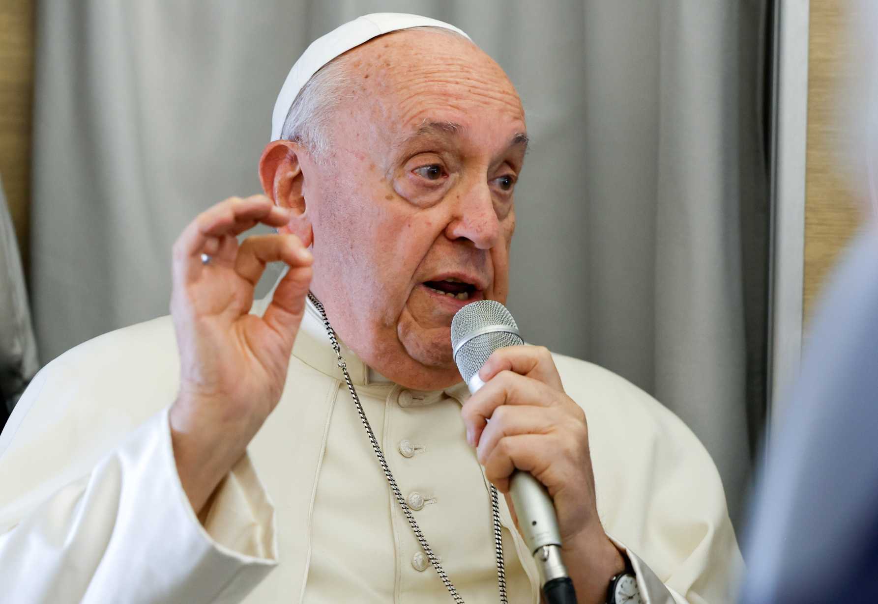 Pope says religion and culture can be misused to frighten and oppress
