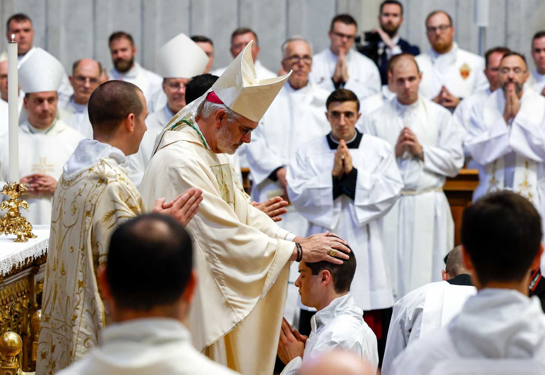 18 U.S. seminarians ordained deacons in St. Peter's Basilica