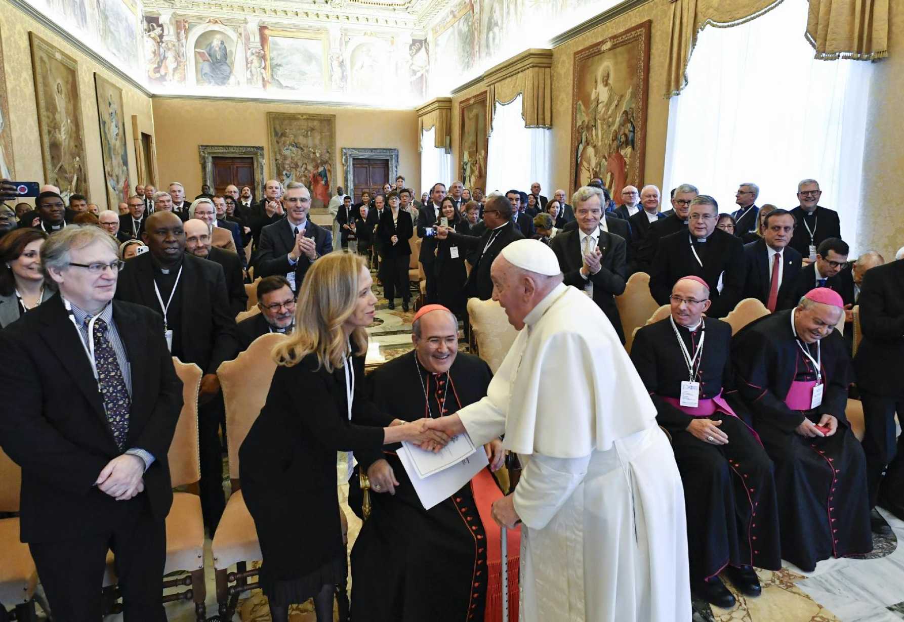 Catholic universities must be more than a business, pope says