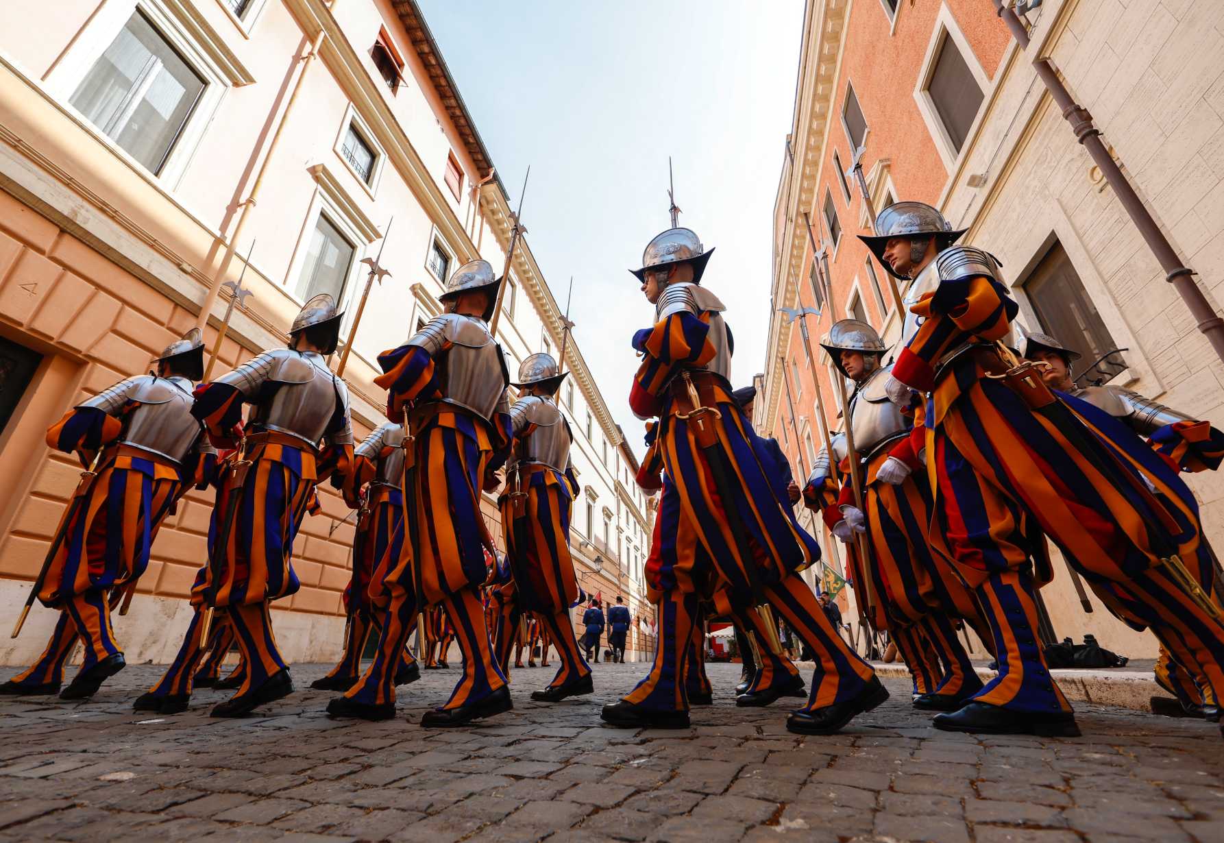 Mightier than the sword: Words are a Swiss Guard's best weapon