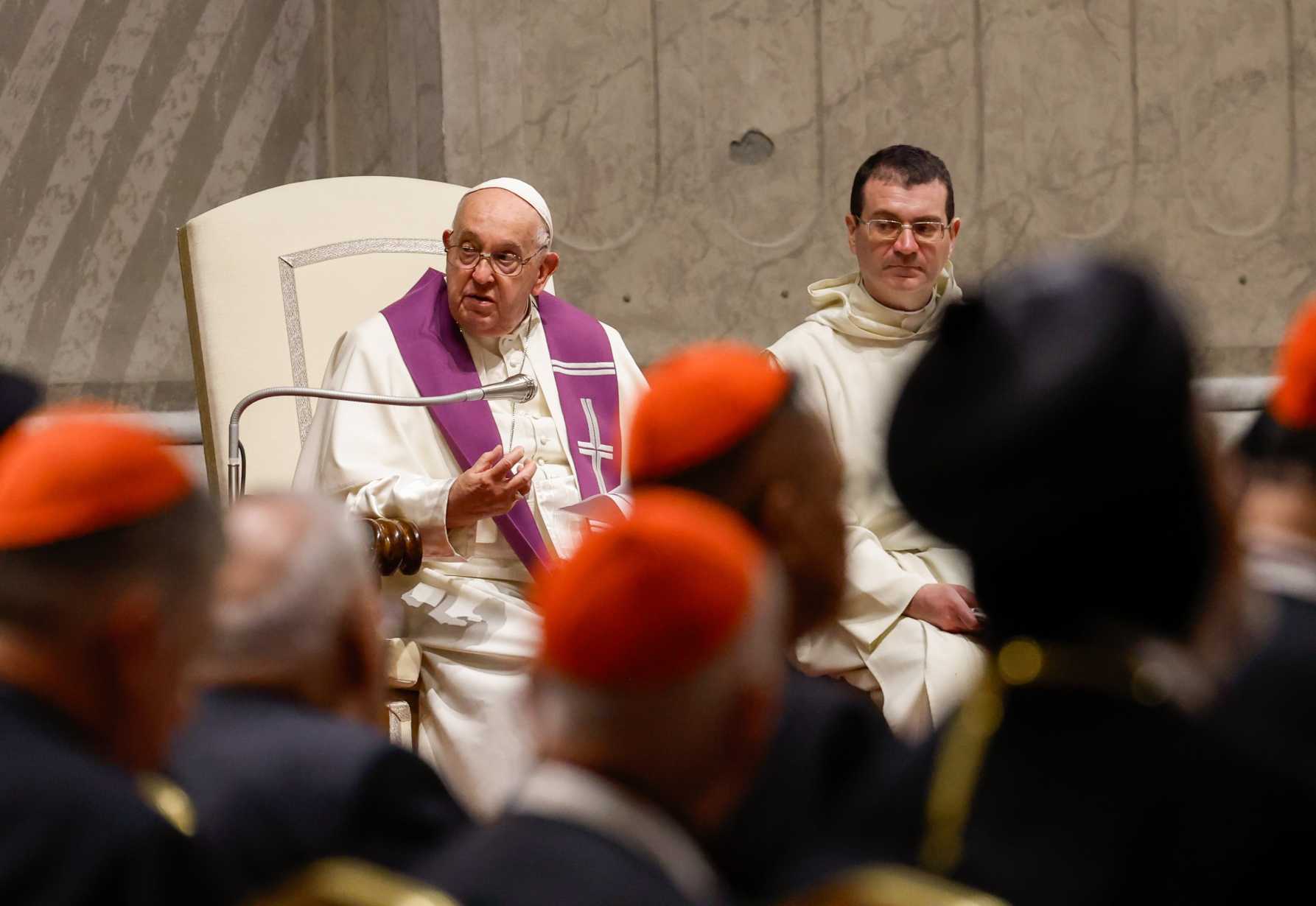 Church must recognize, ask pardon for its sins, pope says before synod