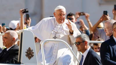 Pope calls drug traffickers 'murderers,' pushes against legalization