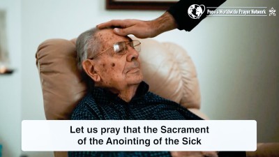 Pope: Anointing of the sick offers strength to those seriously ill, elderly