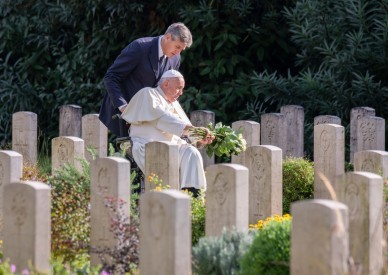 On D-Day anniversary, pope says attacking peace is a grave sin