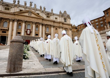 No one has 'exclusive right' to God's voice, pope says at synod opening