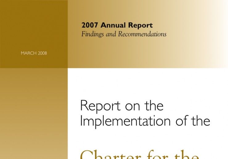 2007 Annual Report on the Implementation of the Charter for the Protection of Children and Young People