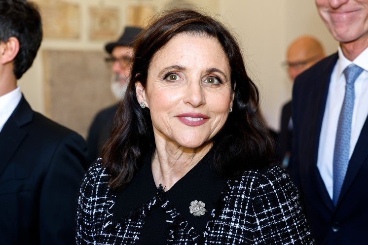 Julia Louis-Dreyfus at the Vatican.