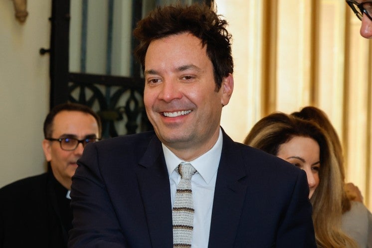 Jimmy Fallon at the Vatican.