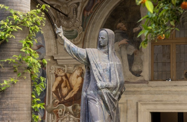 Statue of St. Catherine of Siena