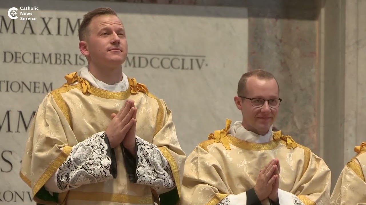 U.S. archbishop ordains 15 deacons in Rome