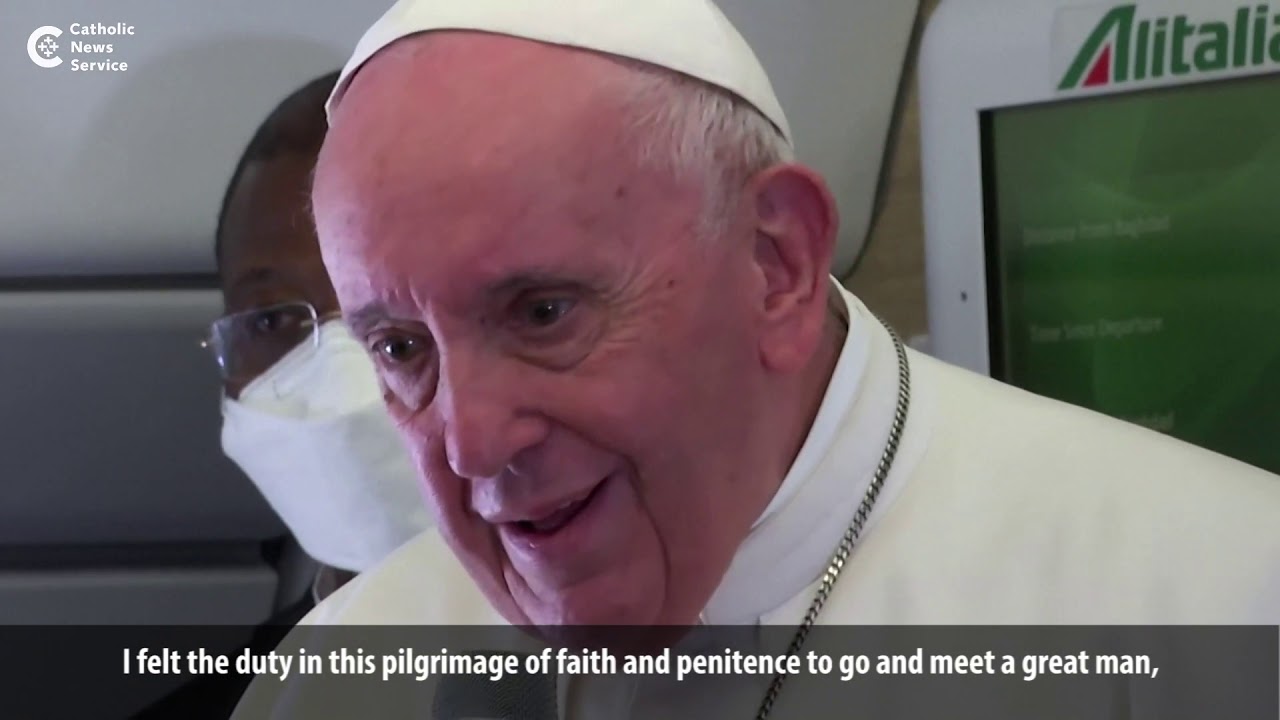 Pope reflects on trip to Iraq